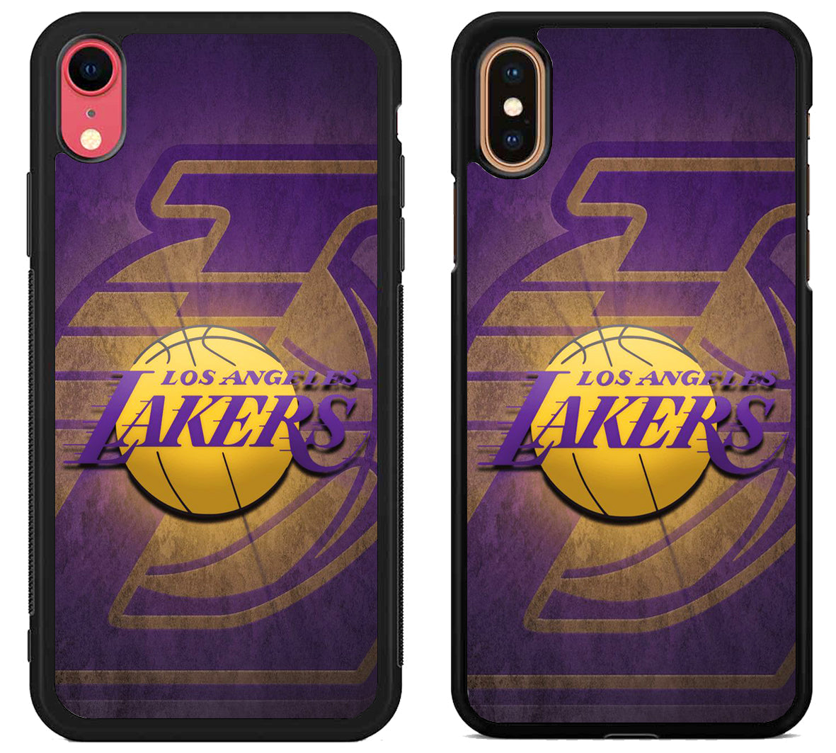 Los Angeles Lakers Background iPhone X | Xs | Xr | Xs Max Case