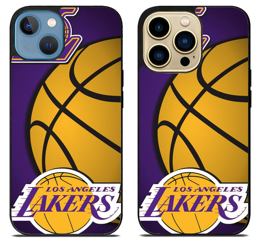 Los Angeles Lakers Basketball Logo iPhone 14 | 14 Plus | 14 Pro | 14 Pro Max Case