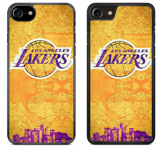 Los Angeles Lakers Logo Artwork iPhone SE 2020 | iPhone SE 2022 Case
