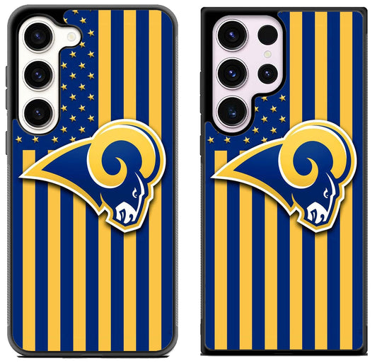 Los Angeles Rams Logo Flag Samsung Galaxy S23 | S23+ | S23 Ultra Case