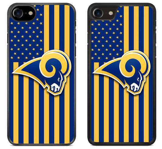 Los Angeles Rams Logo Flag iPhone SE 2020 | iPhone SE 2022 Case