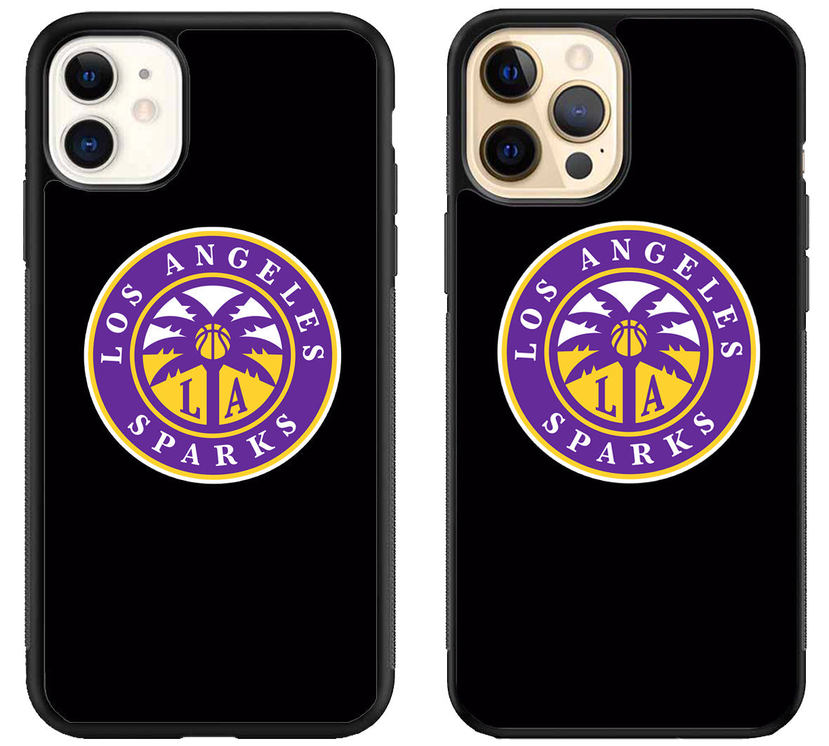 Los Angeles Sparks Black iPhone 12 | 12 Mini | 12 Pro | 12 Pro Max Case