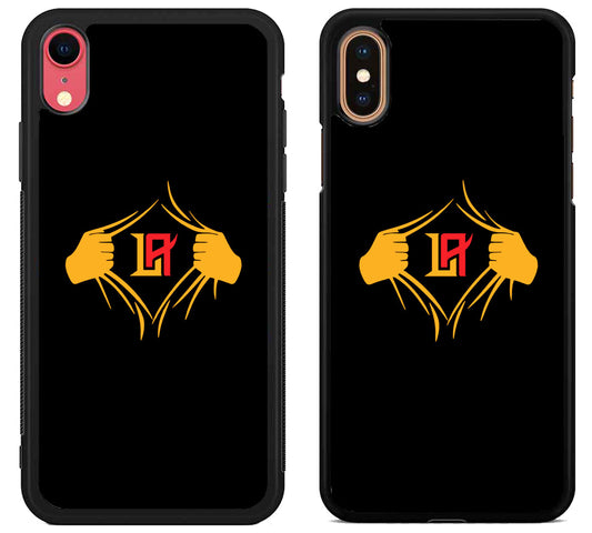 Los Angeles Wildcats Superman iPhone X | Xs | Xr | Xs Max Case