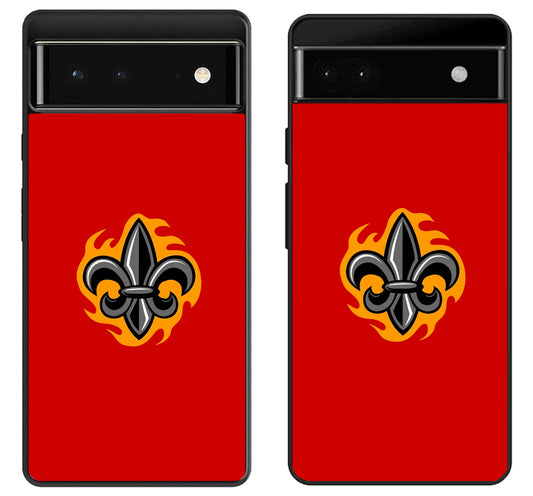 Louisiana Ragin' Cajuns Logo Google Pixel 6 | 6A | 6 Pro Case