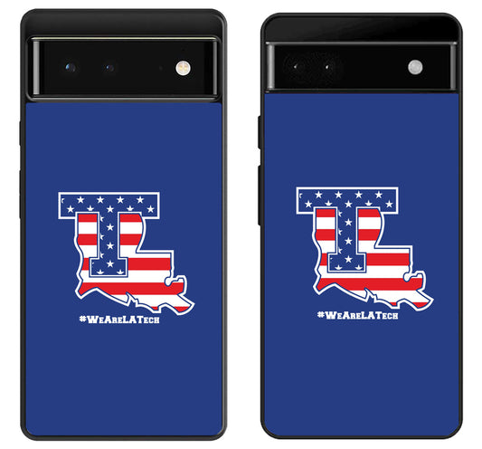 Louisiana Tech Bulldogs Logo Google Pixel 6 | 6A | 6 Pro Case