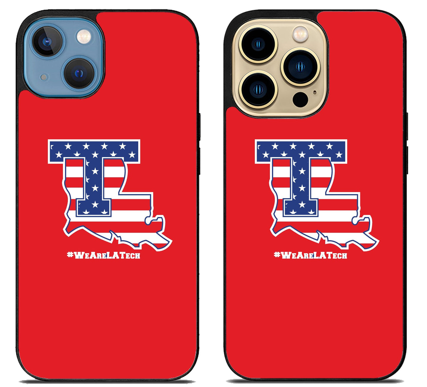 Louisiana Tech Bulldogs Red iPhone 14 | 14 Plus | 14 Pro | 14 Pro Max Case