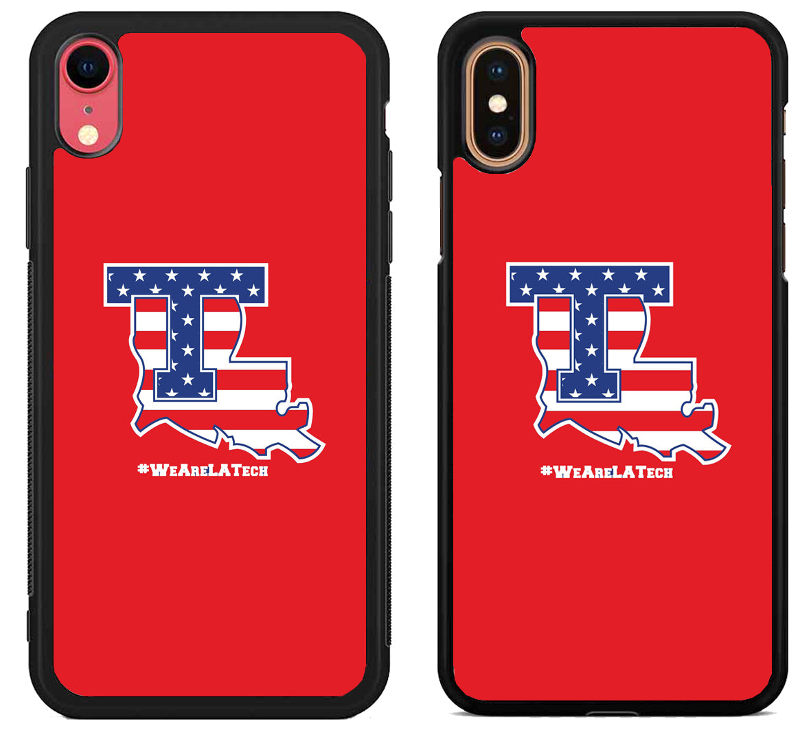 Louisiana Tech Bulldogs Red iPhone X | Xs | Xr | Xs Max Case