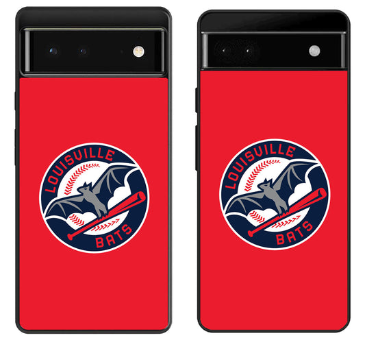 Louisville Bats Logo Red Google Pixel 6 | 6A | 6 Pro Case