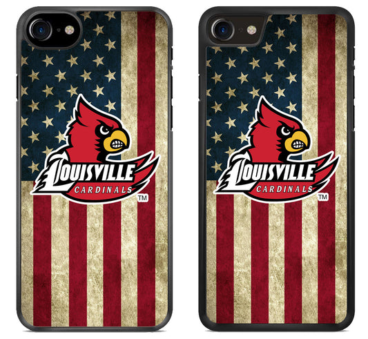 Louisville Cardinals Flag iPhone SE 2020 | iPhone SE 2022 Case