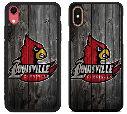 Louisville Cardinals Wood iPhone X | Xs | Xr | Xs Max Case