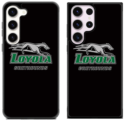 Loyola Maryland Hounds Black Samsung Galaxy S23 | S23+ | S23 Ultra Case