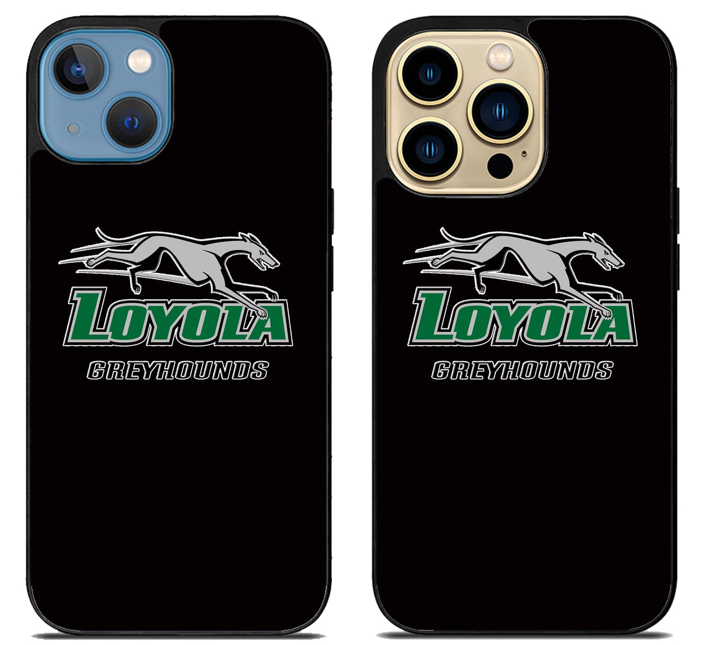 Loyola Maryland GreyHounds Black iPhone 14 | 14 Plus | 14 Pro | 14 Pro Max Case