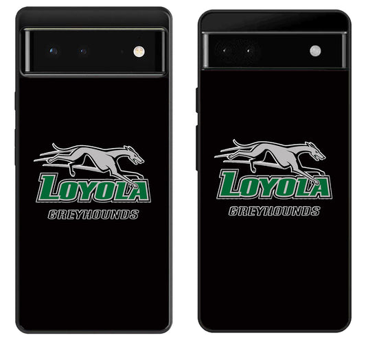 Loyola Maryland Hounds Black Google Pixel 6 | 6A | 6 Pro Case