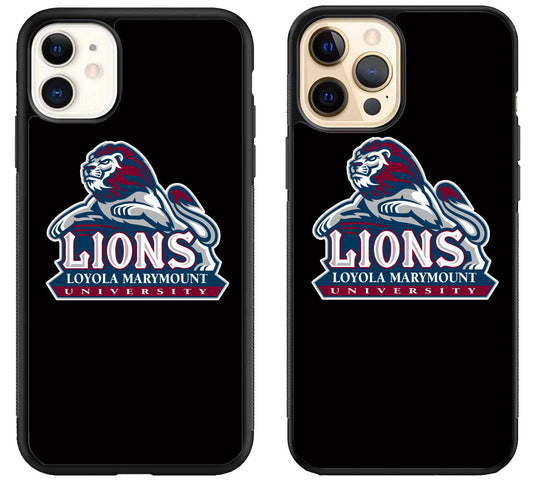 Loyola Marymount University Lions Logo iPhone 12 | 12 Mini | 12 Pro | 12 Pro Max Case