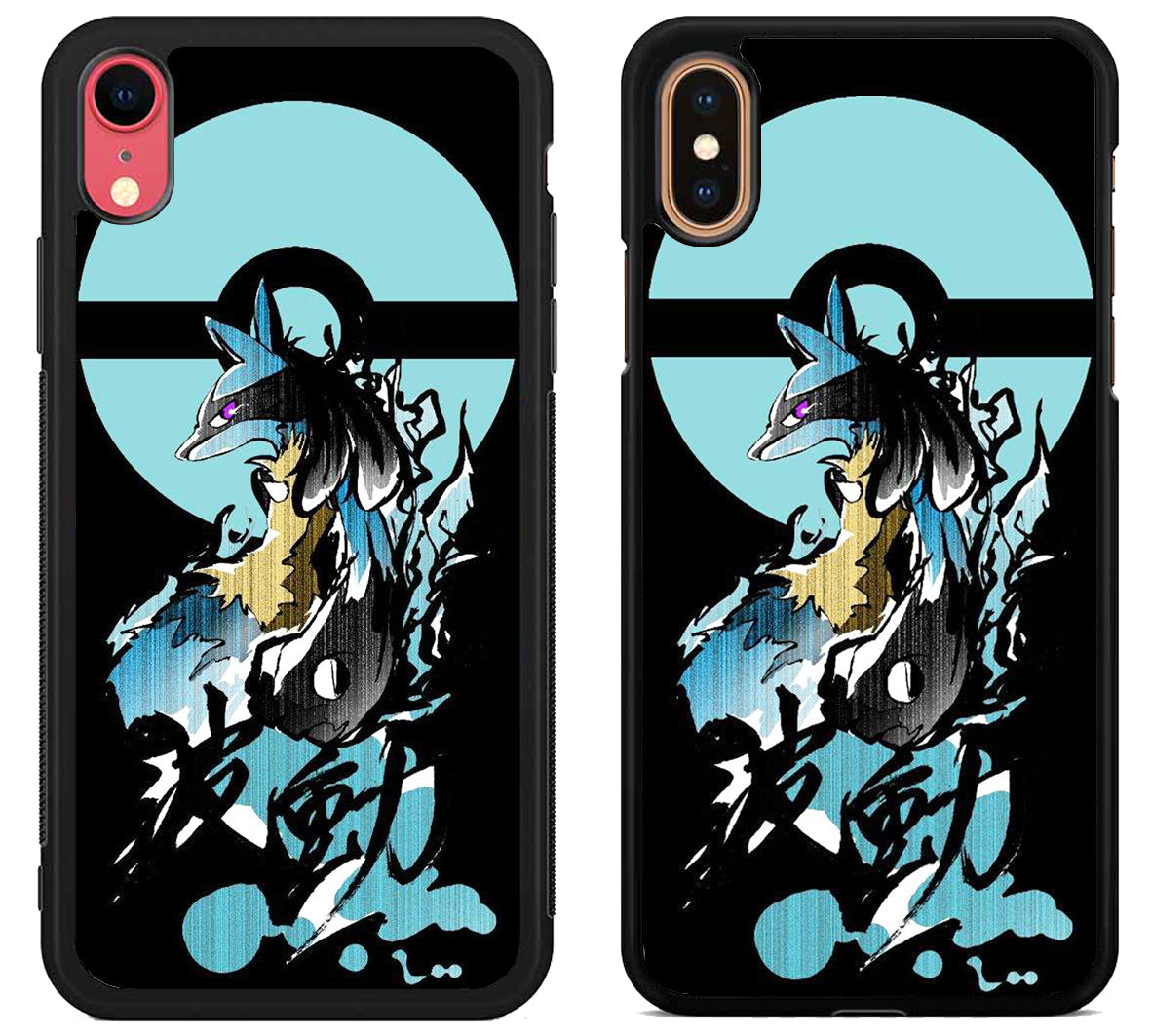 Lucario Pokemon Black iPhone X | Xs | Xr | Xs Max Case