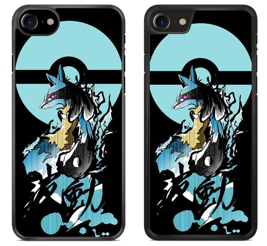 Lucario Pokemon Black iPhone SE 2020 | iPhone SE 2022 Case