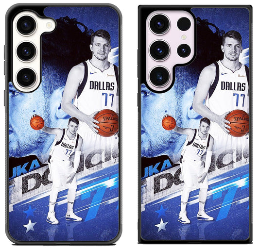 Luka Doncic Collage Dallas Mavericks Samsung Galaxy S23 | S23+ | S23 Ultra Case