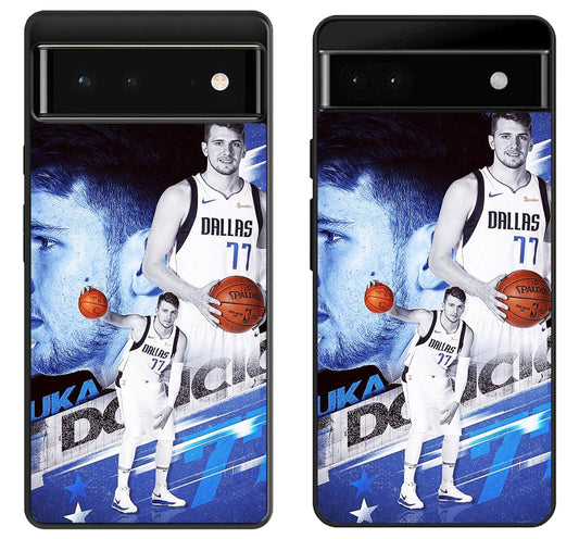 Luka Doncic Collage Dallas Mavericks Google Pixel 6 | 6A | 6 Pro Case