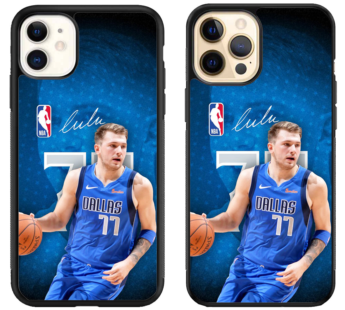 Luka Doncic Dallas Mavericks Signature iPhone 12 | 12 Mini | 12 Pro | 12 Pro Max Case