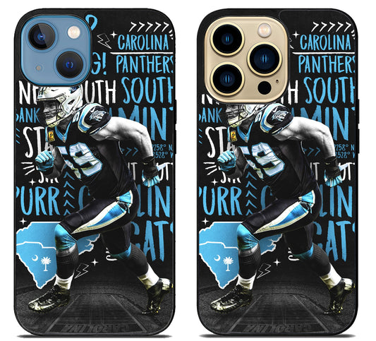 Luke Kuechly Cool iPhone 14 | 14 Plus | 14 Pro | 14 Pro Max Case