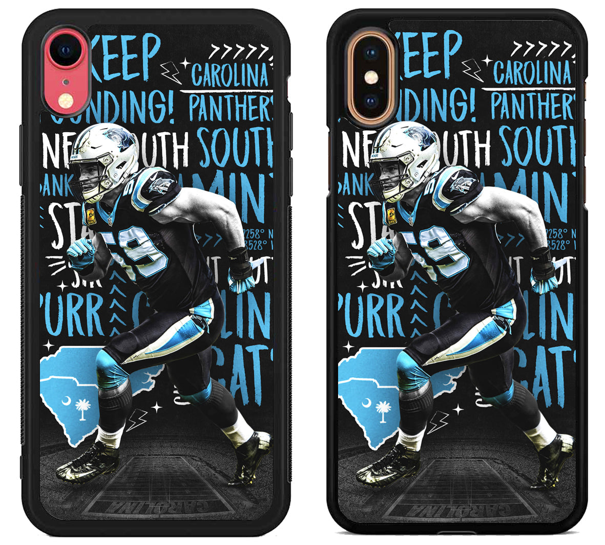 Luke Kuechly Cool iPhone X | Xs | Xr | Xs Max Case