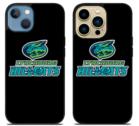 Lynchburg Hillcats Black iPhone 14 | 14 Plus | 14 Pro | 14 Pro Max Case