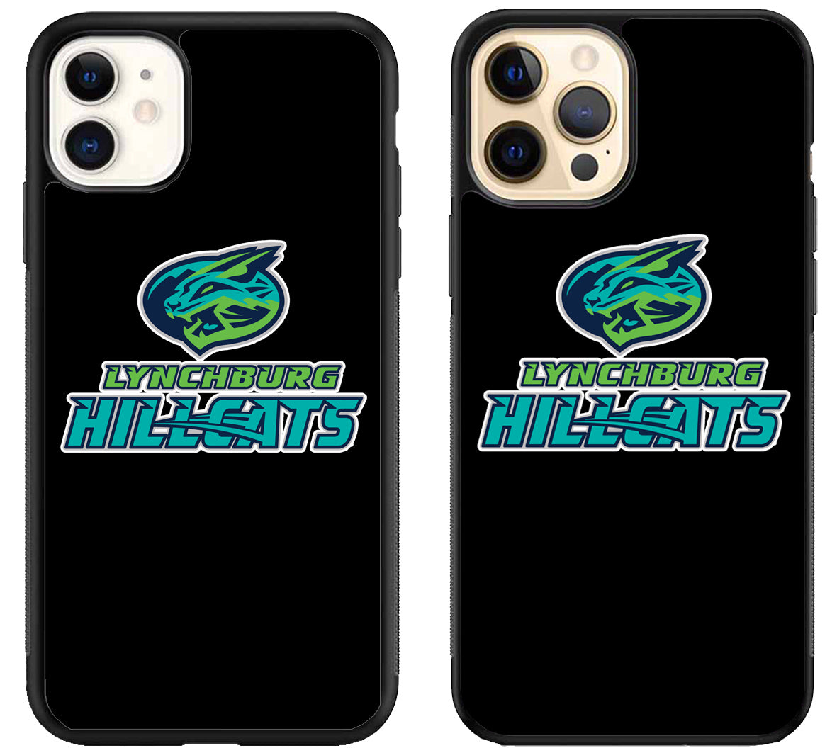 Lynchburg Hillcats Black iPhone 12 | 12 Mini | 12 Pro | 12 Pro Max Case