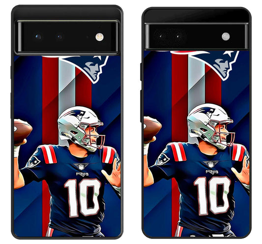 Mac Jones New England Patriots Style Google Pixel 6 | 6A | 6 Pro Case