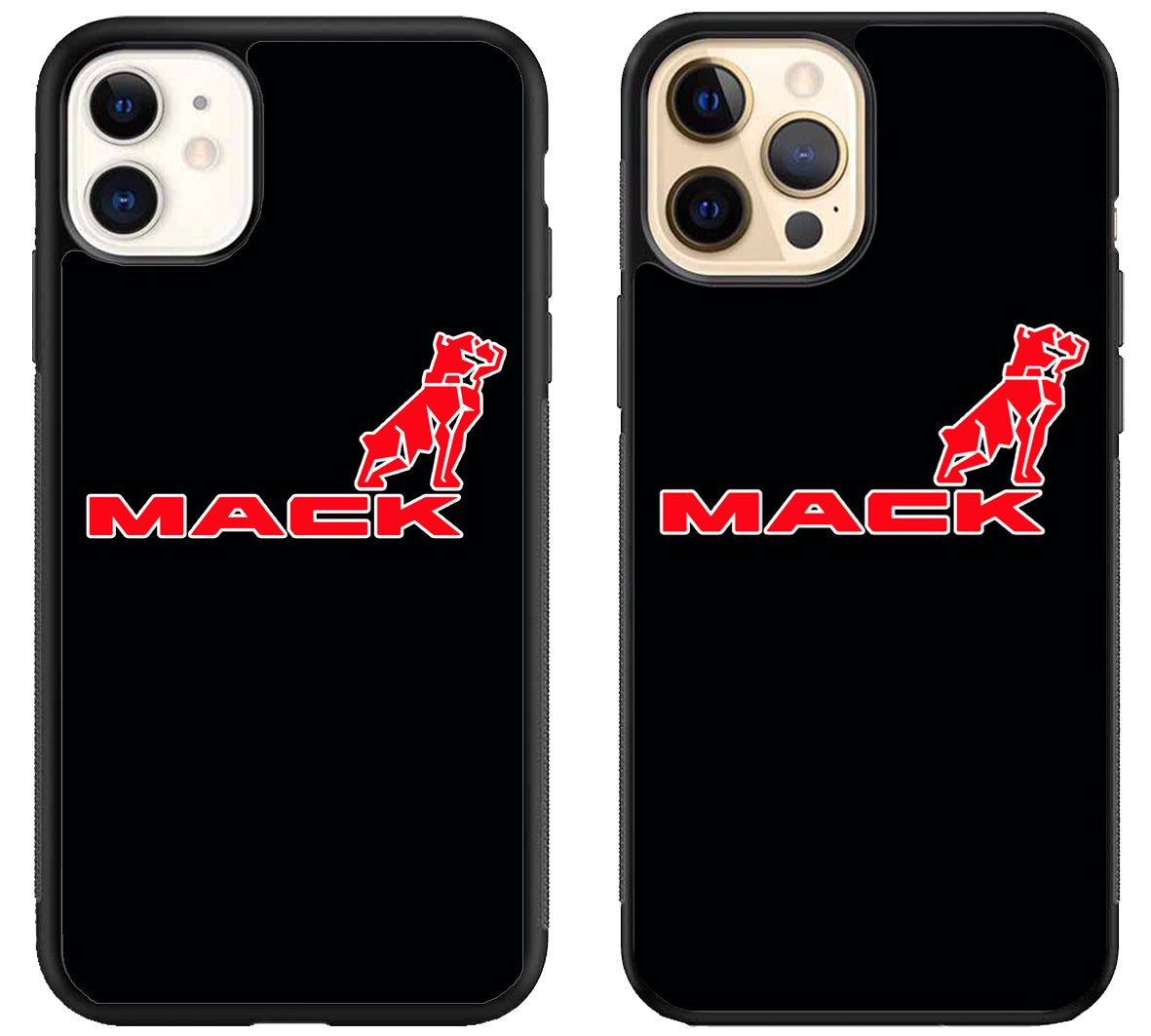 Mack Truck Black Red iPhone 12 | 12 Mini | 12 Pro | 12 Pro Max Case