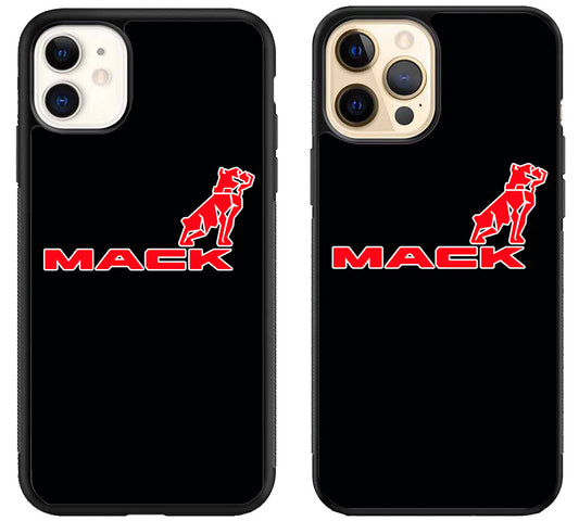 Mack Truck Black Red iPhone 12 | 12 Mini | 12 Pro | 12 Pro Max Case