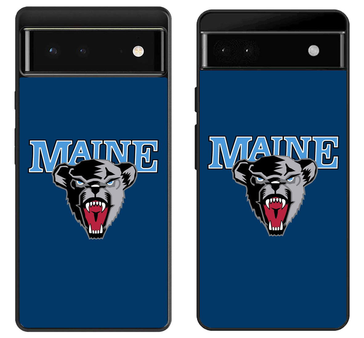 Maine Black Bears Blue Google Pixel 6 | 6A | 6 Pro Case