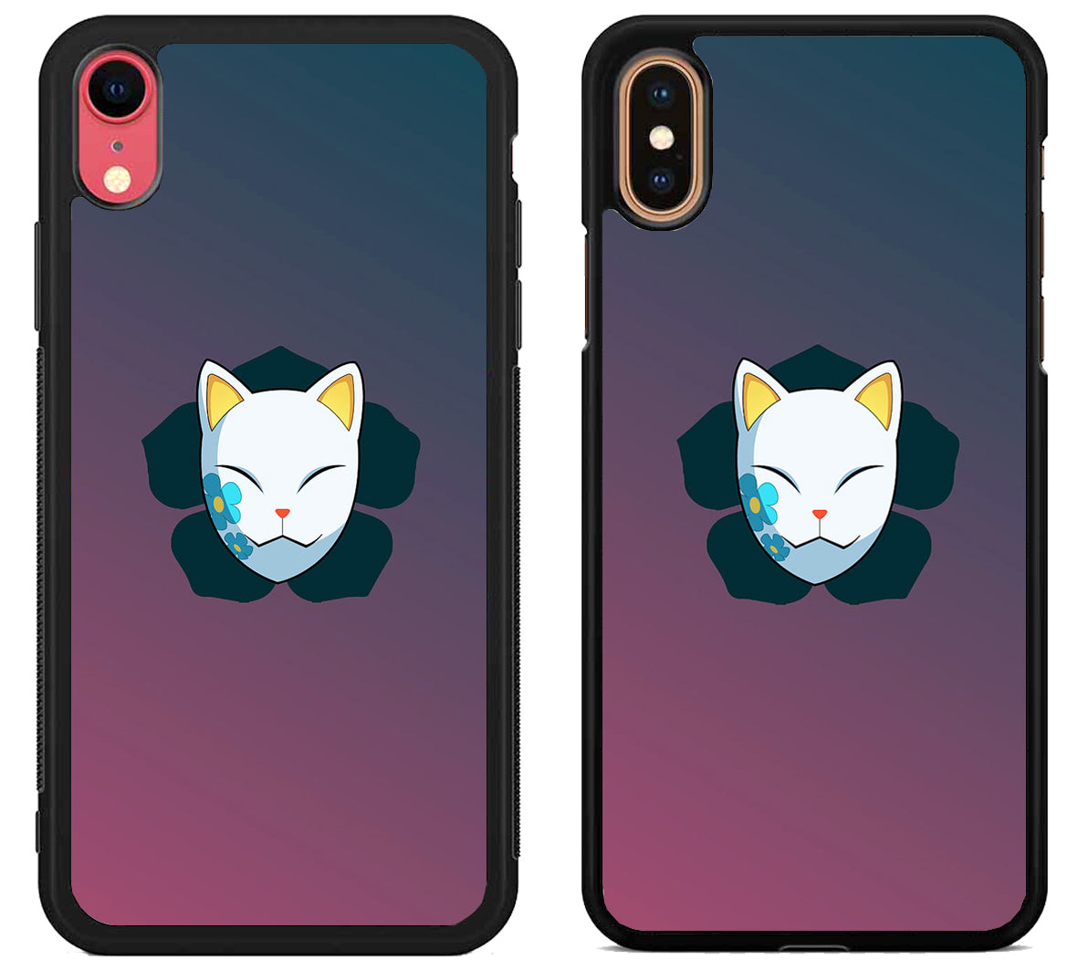 Makomo Mask demon slayer iPhone X | Xs | Xr | Xs Max Case