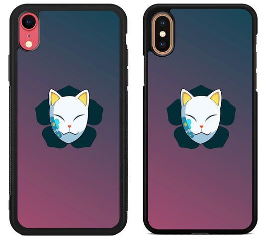 Makomo Mask demon slayer iPhone X | Xs | Xr | Xs Max Case