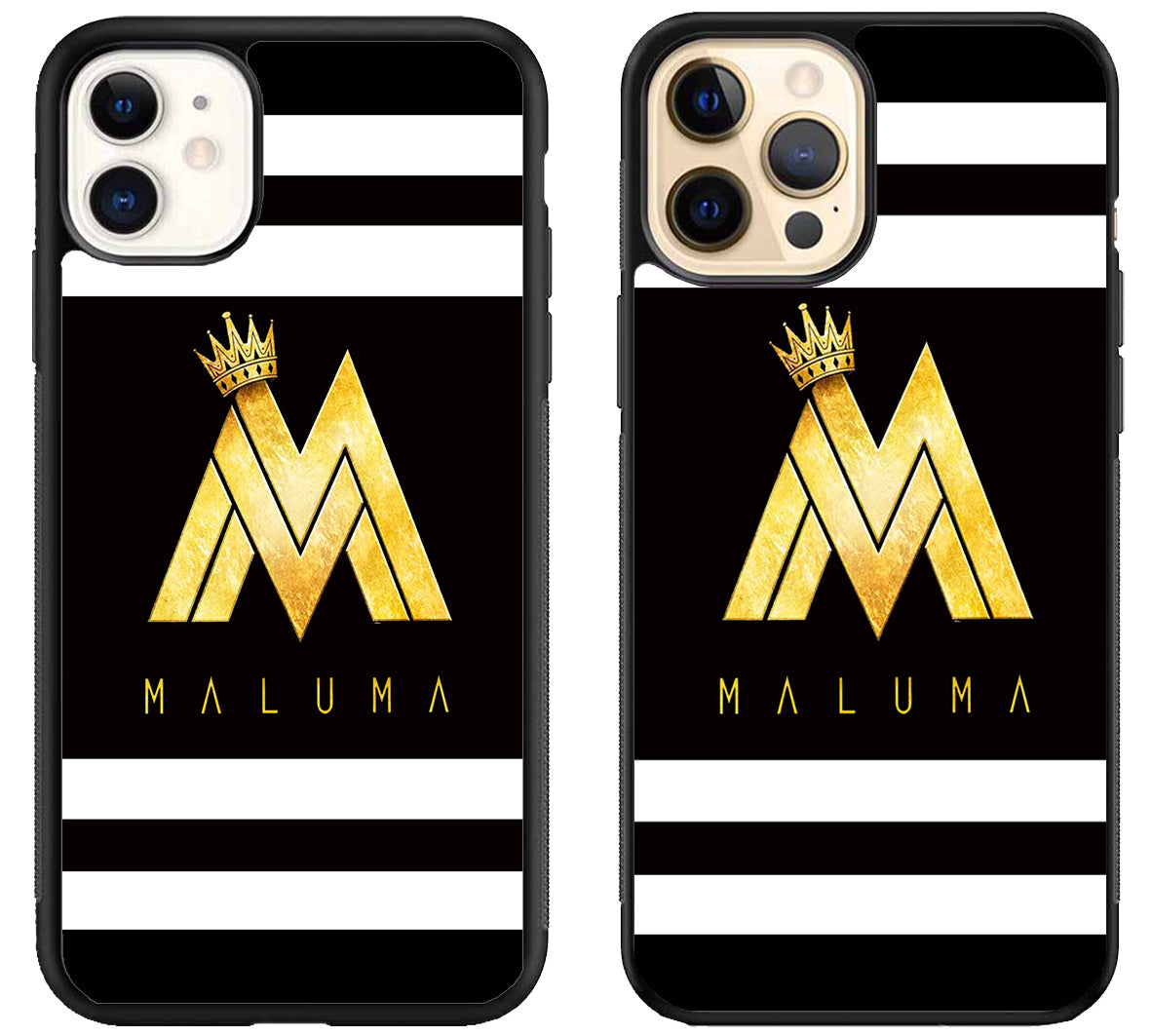 Maluma Black White iPhone 12 | 12 Mini | 12 Pro | 12 Pro Max Case