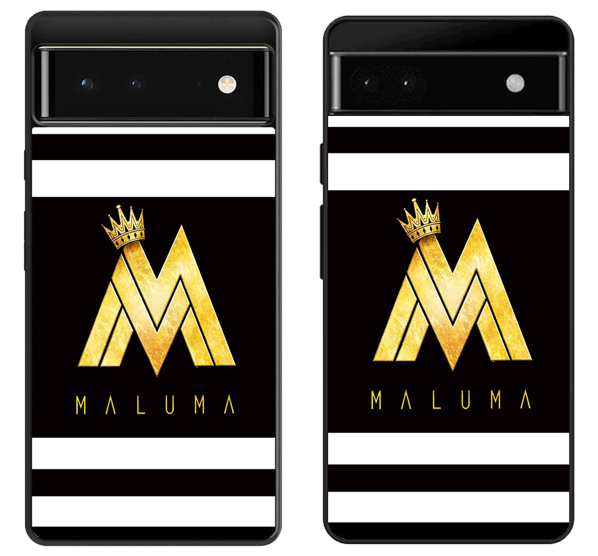 Maluma Black White Stripe Google Pixel 6 | 6A | 6 Pro Case