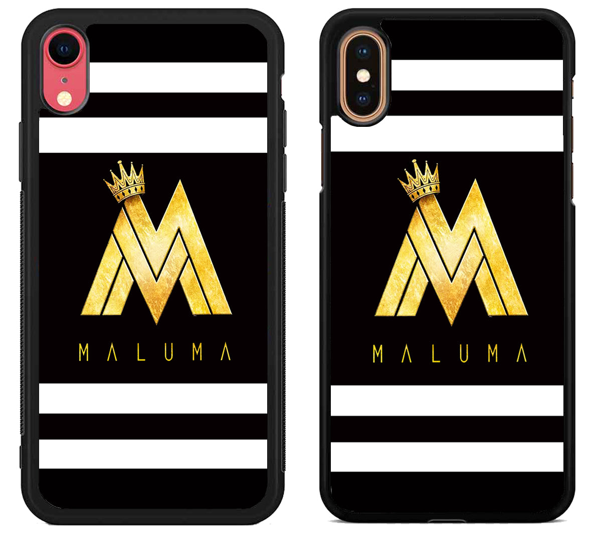 Maluma Black White Stripe iPhone X | Xs | Xr | Xs Max Case