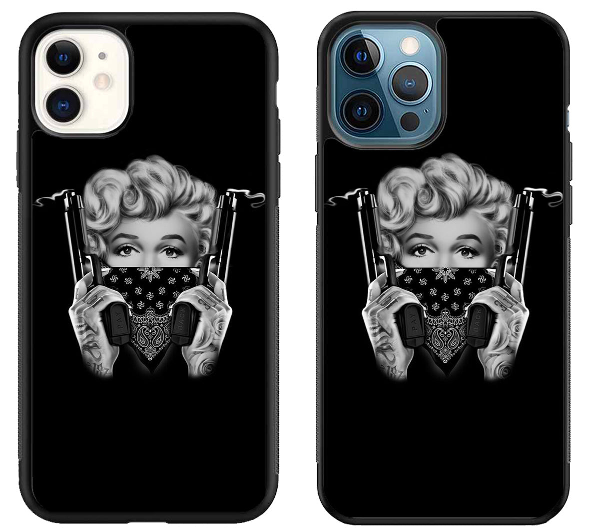 Marilyn Monroe Gangster Black iPhone 11 | 11 Pro | 11 Pro Max Case