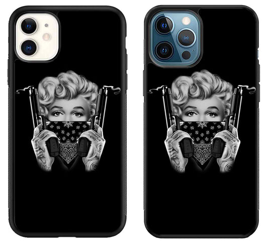 Marilyn Monroe Gangster Black iPhone 11 | 11 Pro | 11 Pro Max Case