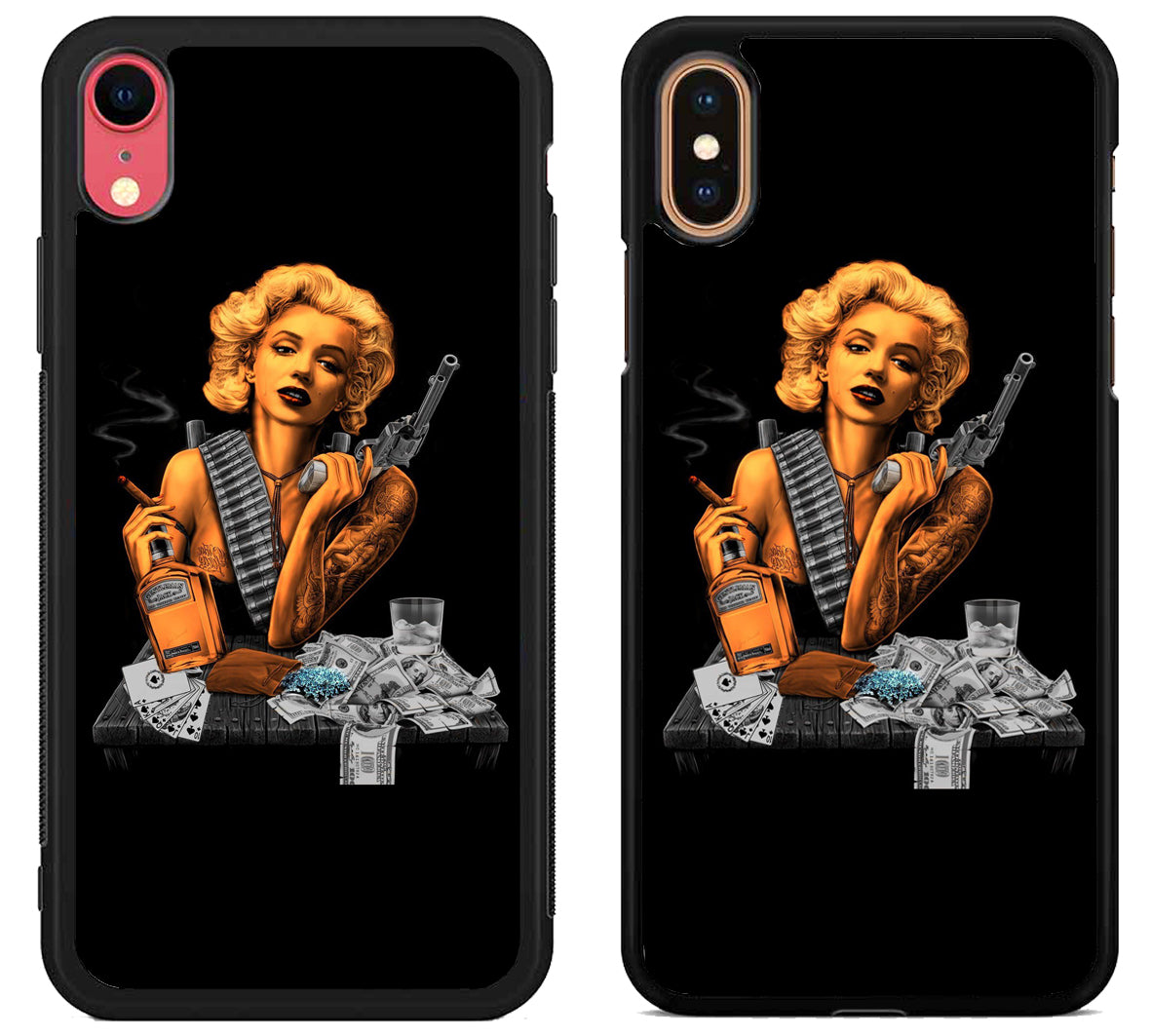 Marilyn Monroe Gangster Money iPhone X | Xs | Xr | Xs Max Case