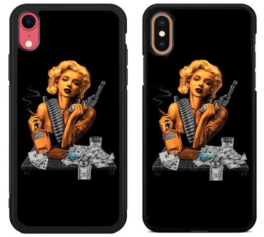 Marilyn Monroe Gangster Money iPhone X | Xs | Xr | Xs Max Case