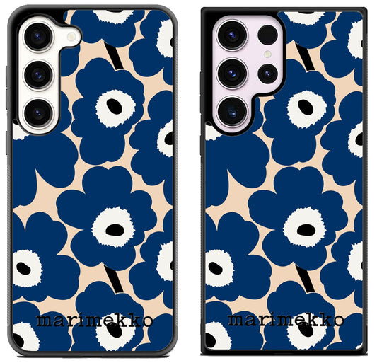 Marimekko Blue Samsung Galaxy S23 | S23+ | S23 Ultra Case