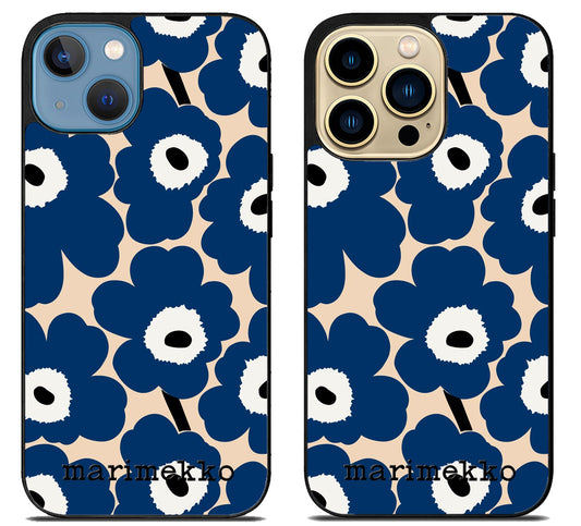 Marimekko Blue iPhone 14 | 14 Plus | 14 Pro | 14 Pro Max Case