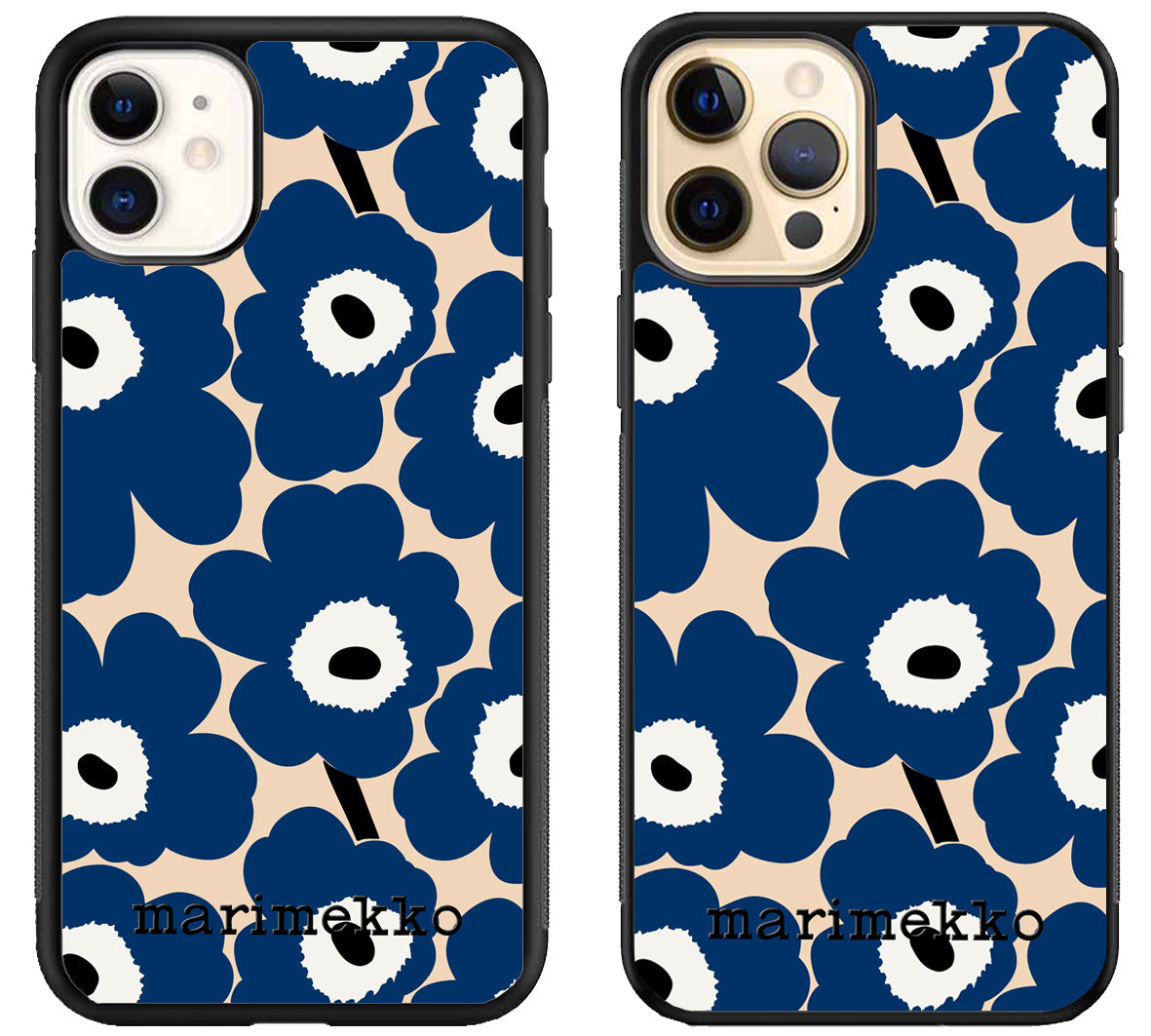 Marimekko Blue iPhone 12 | 12 Mini | 12 Pro | 12 Pro Max Case