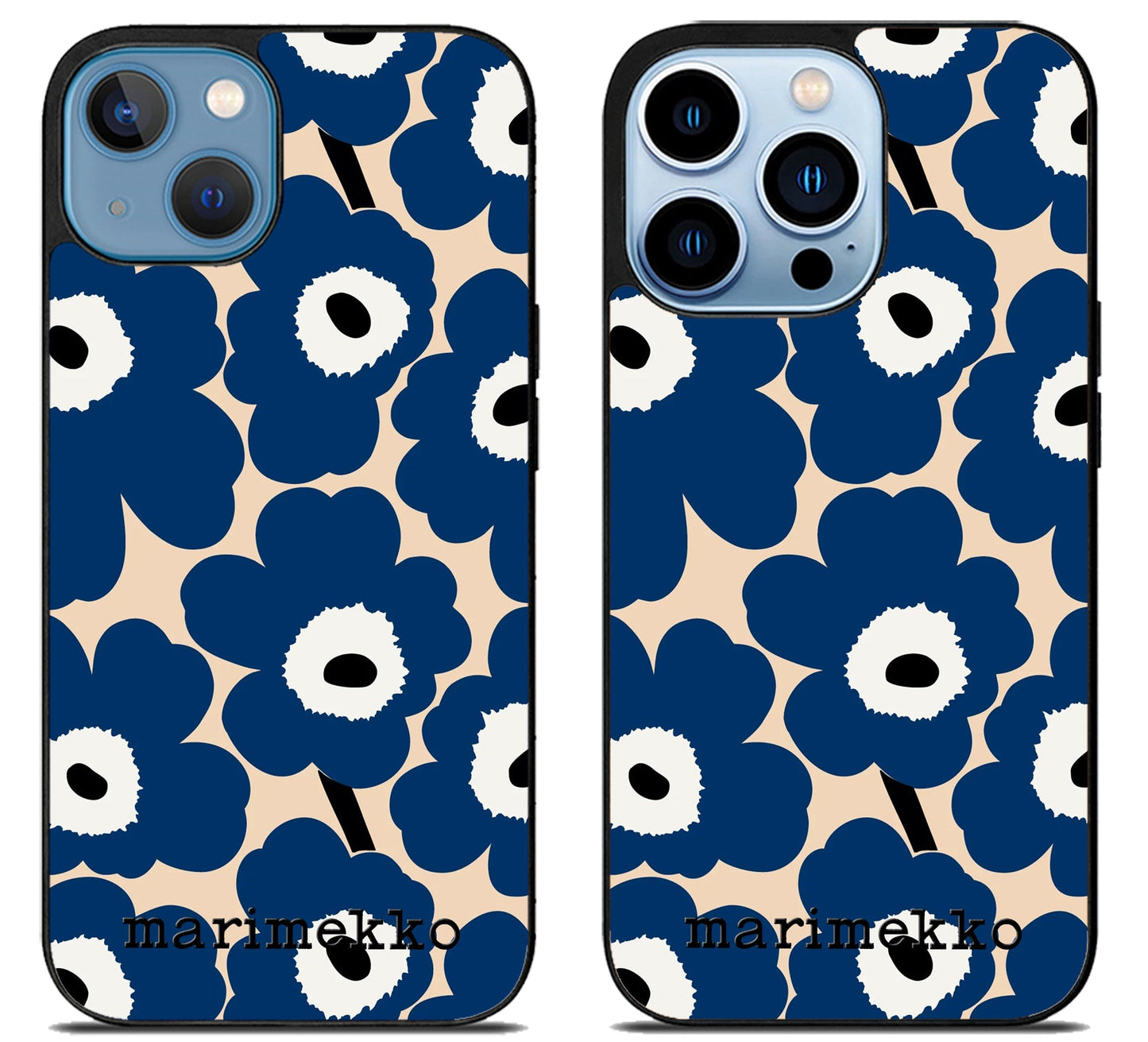 Marimekko Blue iPhone 13 | 13 Mini | 13 Pro | 13 Pro Max Case