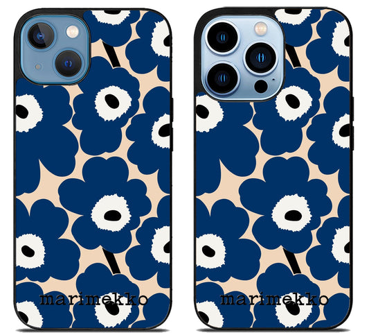 Marimekko Blue iPhone 13 | 13 Mini | 13 Pro | 13 Pro Max Case