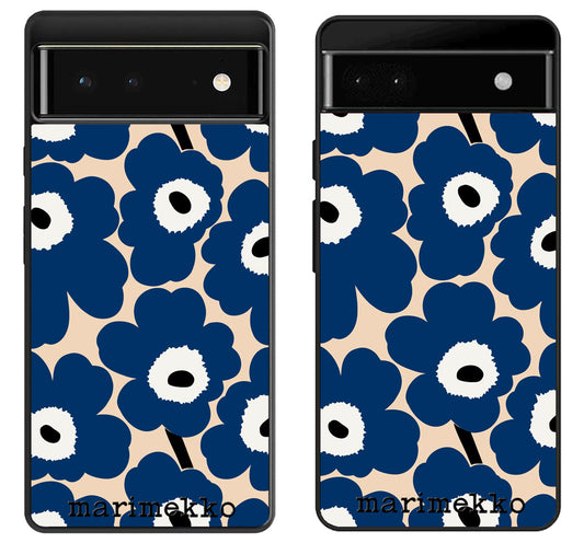 Marimekko Blue Google Pixel 6 | 6A | 6 Pro Case
