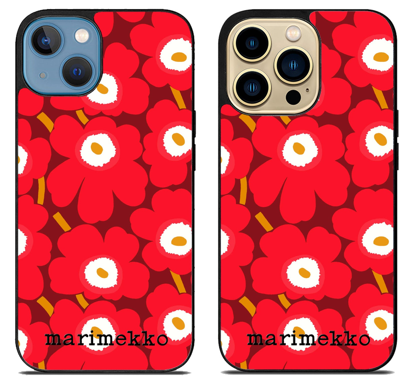 Marimekko Red iPhone 14 | 14 Plus | 14 Pro | 14 Pro Max Case