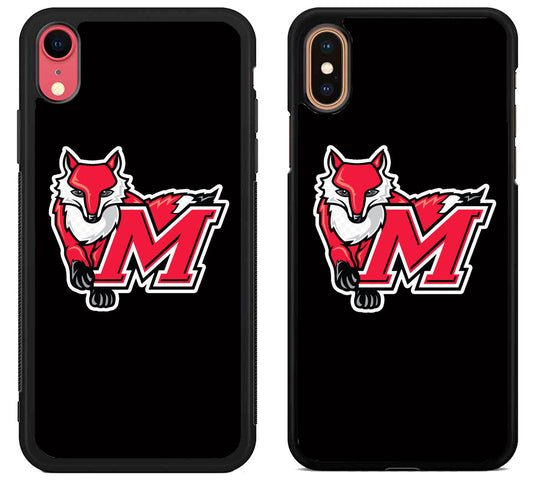 Marist Red Foxes Black iPhone X | Xs | Xr | Xs Max Case