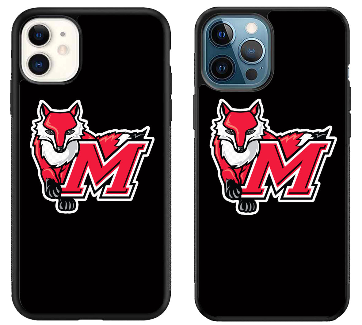 Marist Red Foxes Black iPhone 11 | 11 Pro | 11 Pro Max Case