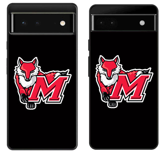 Marist Red Foxes Black Google Pixel 6 | 6A | 6 Pro Case